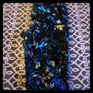 Naf Naf Black Floral Pants